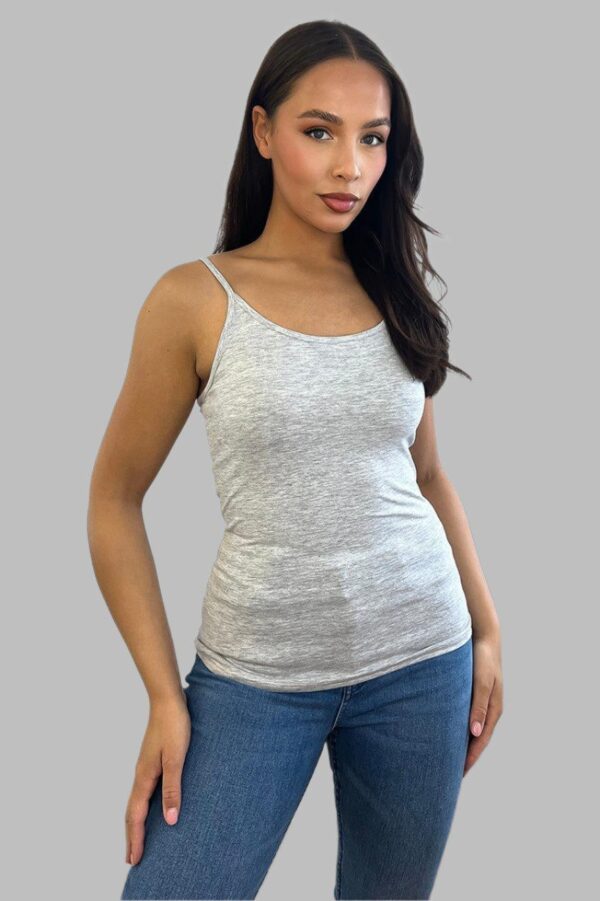 Pack of 3 Random Colours Cotton Blend Cami Tops