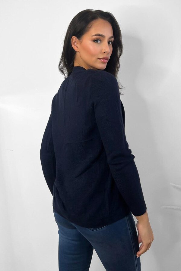 Classic Open Front Cardigan - Image 7